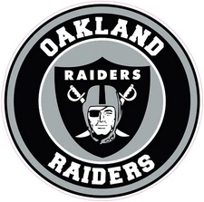 Oakland Raiders Football Vinyl Decal Sticker Car Truck Bumper Tumbler Mug