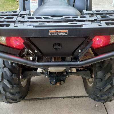 Polaris Handguards Mofun ATV Rear Bumper Grab Bar Tube Compatible With Polaris Sportsman 400 500 570 600 700 800 2002 2018 Black 400ex Bars - Foto 9