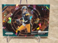 2023 Panini Prizm Kenny Pickett Fireworks Prizms Green Ice