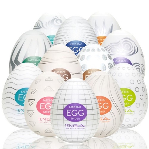 New Tenga Eggs Male Masturbator Original Sealed 6 Pack Singles Couples Sex  Toys