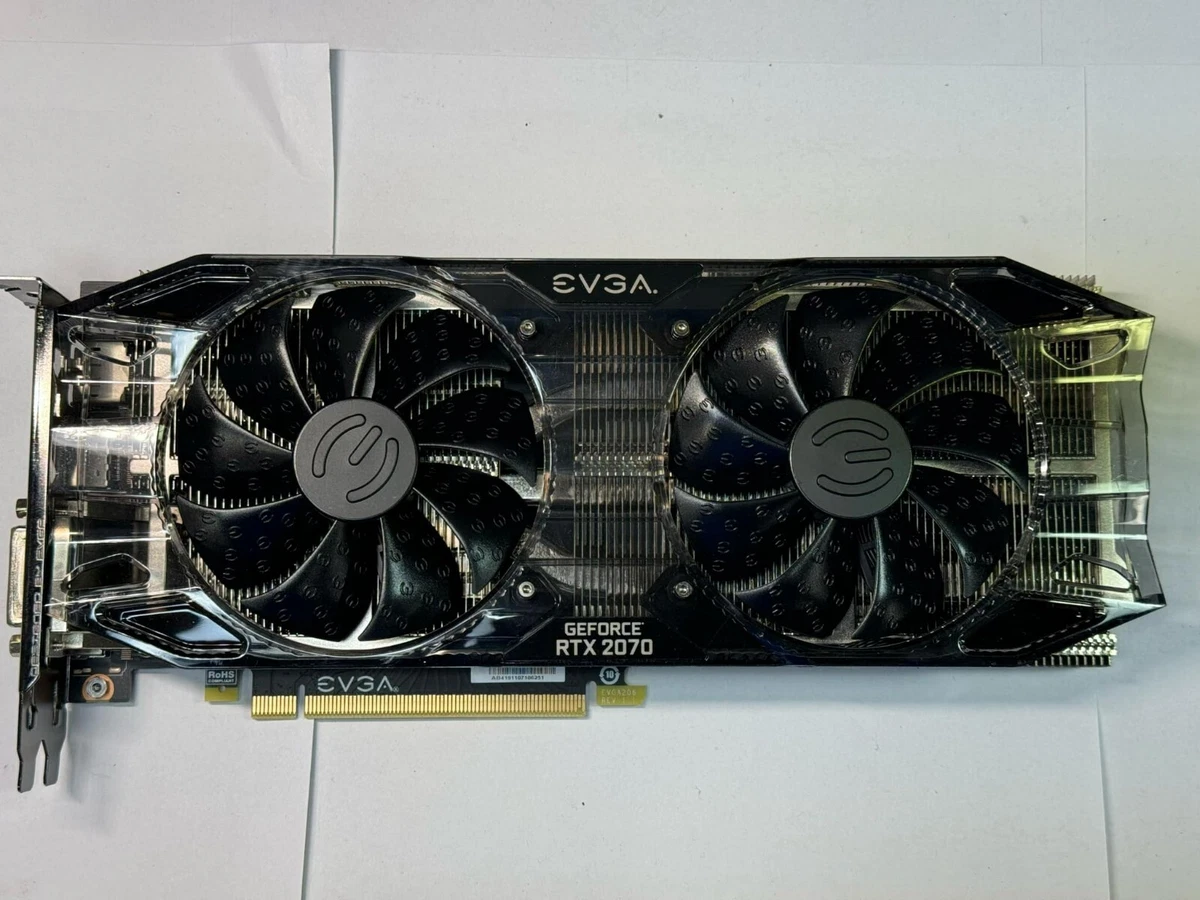 EVGA Nvidia GeForce RTX 2070 8GB GDDR6 Video Graphics Card GAMING GPU