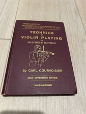 Antiquarian Technics of Violin Playing on Joachim’s Method 1899