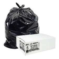 Aluf Plastics 55 Gallon Trash Bags Heavy Duty - (Huge) - 2.0  Assorted Styles 