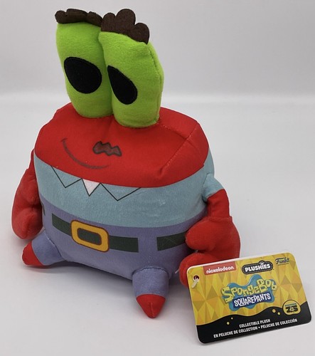 Spongebob 25th Anniversary 7 Inch Plushie Mr. Krabs Funko Plushie - 第 7/10 張圖片