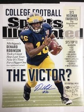 University of Michigan Signed Denard Robinson Sports Illustrated 16x20