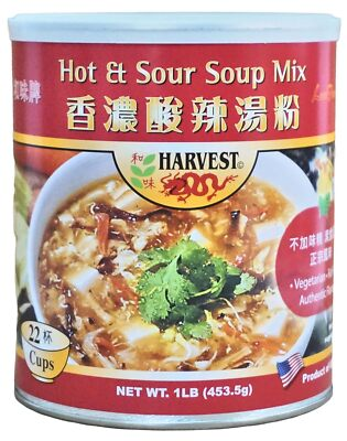 #ad #ad Harvest 2000 Hot And Sour Soup Mix 16 Fl Oz Vegetarian Easy Prepare 22 Cups $16.89