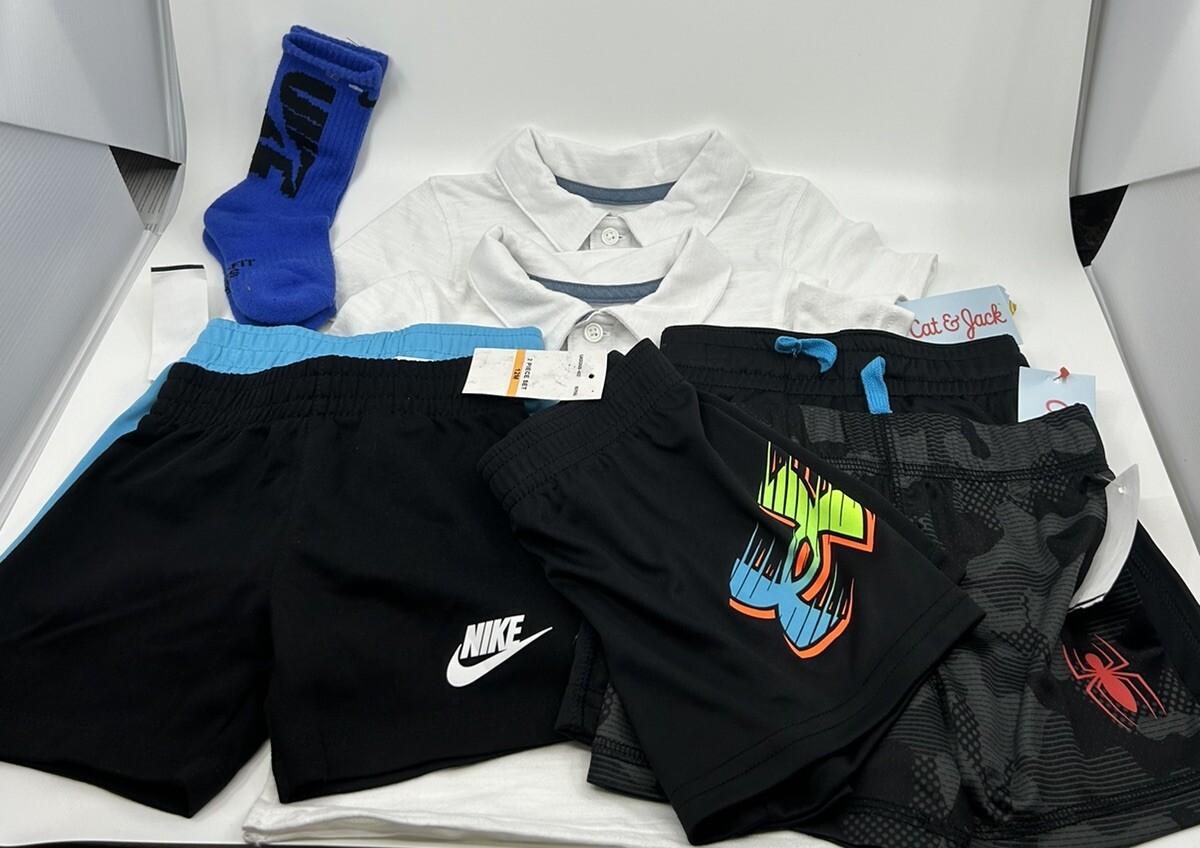 Lot Of Boys Nike, Underarmour, Cat And Jack Clothes Size 1218 Months