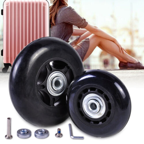 Luggage Inline Skate Wheel Suitcase Replacement Repair OD 60/64/68/70/75/80mm se - Picture 1 of 11