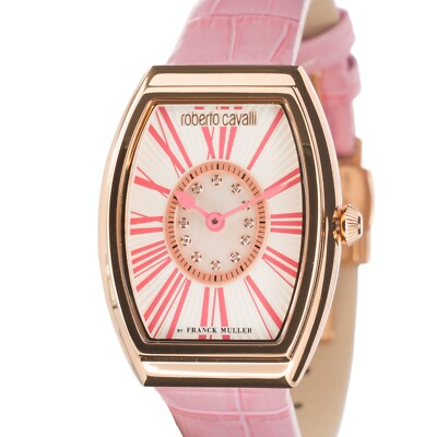 Roberto cavalli pink watch Roberto Cavalli Pink Dial Steel Bracelet Watch main image 4