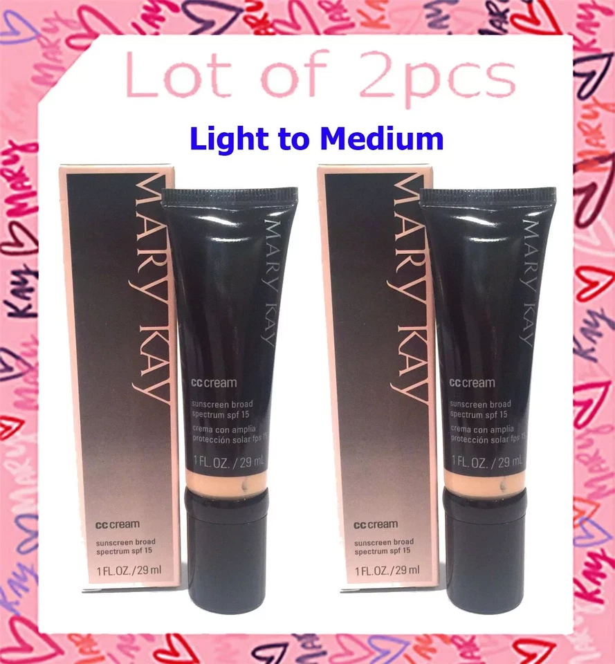 LOT OF 2 ST Mary Kay CC Cream mit LSF 15   2027 exp - Bild 2 von 4