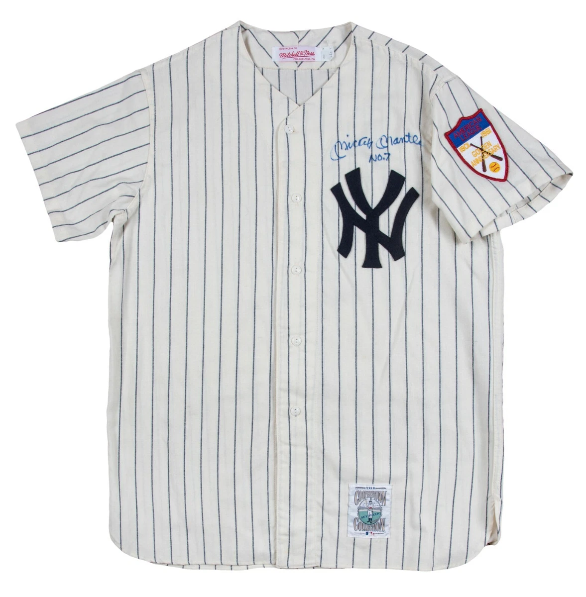 Mickey mantle best sale jersey