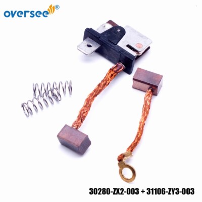 30280-ZX2-003 BREAKER & 31106-ZY3 BRUSH Assy For Honda BF100