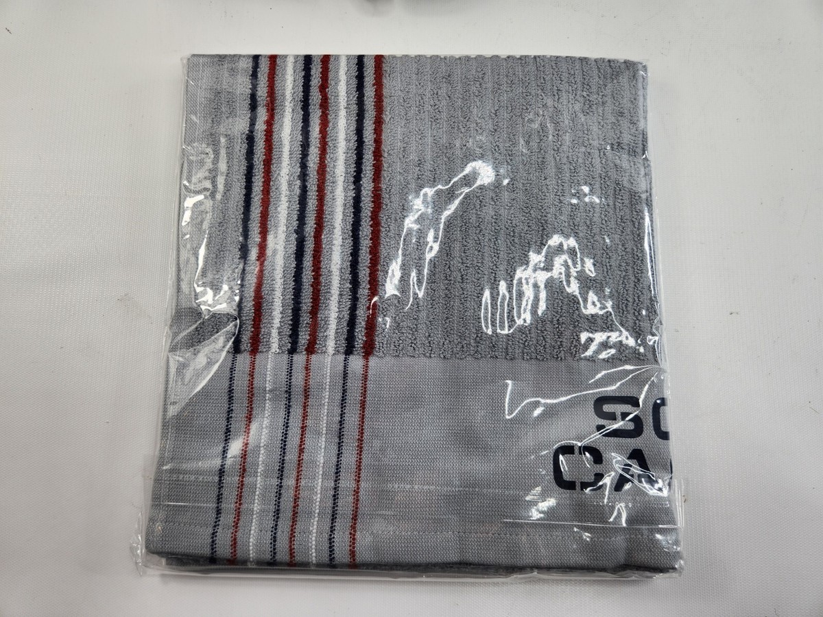 Scotty Cameron Vintage Caddie Towel - USA Stripe - Gray - New - In