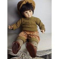 Vintage 1970s Suzanne Gibson Christopher Doll All Original Hand Signed! 23