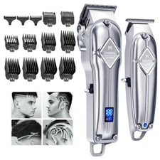 Professional Hair Clipper Cut Beard Trimmer Barber For Men Electric Razor Shaver
