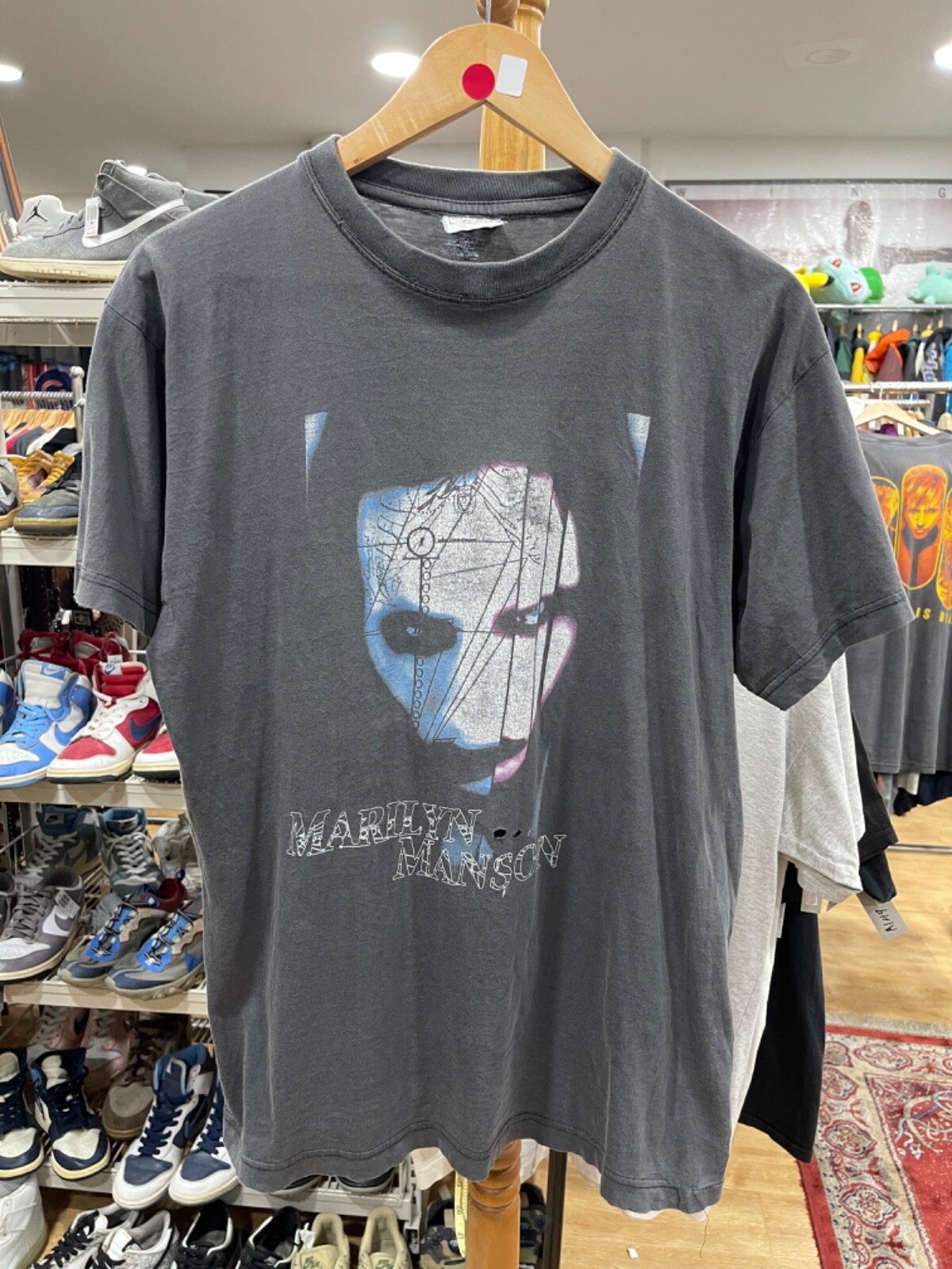 00s Marilyn Manson 2004 tour tee Tシャツ（ヴィンテージ□2004