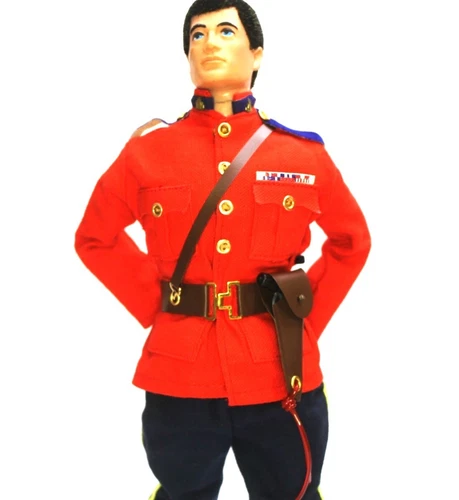 Vintage Action Man 1/6th Repro Canadian Mountie Sam Brown ( Belt Set ONLY )
