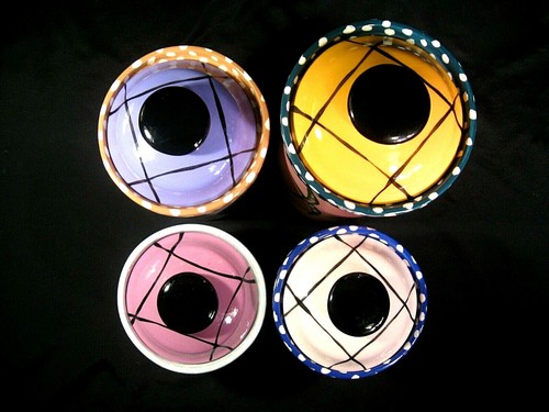 Droll Designs Vegetable Motif Canisters Set of 4 - Picture 5 of 12