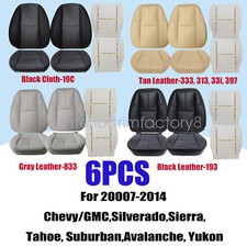 New For 2007-2014 Chevy Silverado Gmc Sierra 1500 2500 Front Seat Cover Foam