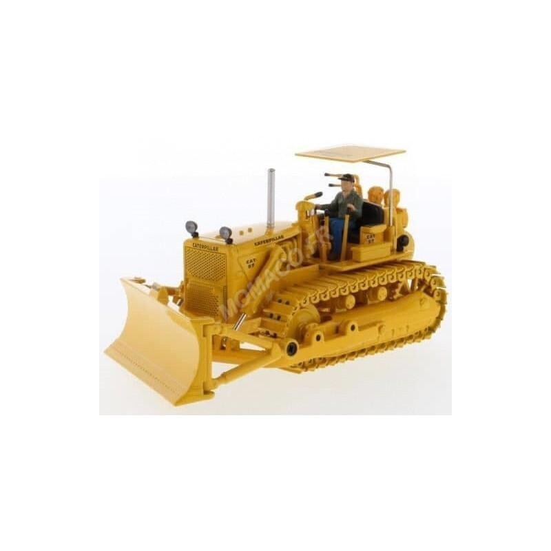 Caterpillar D7C tracteur à chenilles 1/50 idée cadeau de collection pour passionné de TP