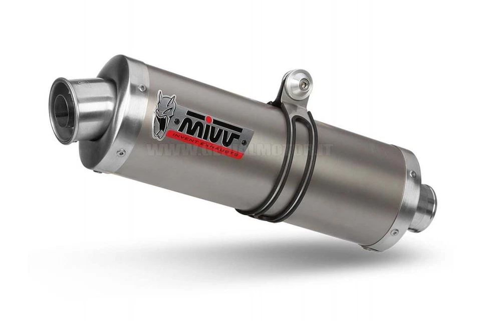 Mivv Bolt-on Ovale en Titane pour Suzuki GSF 1200 Bandit 96-00