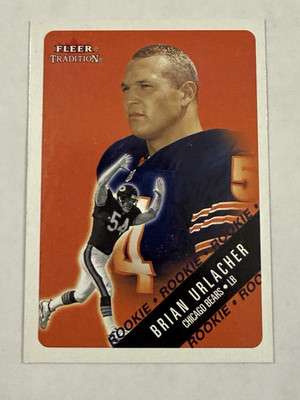 2000 Fleer Tradition Rookie Brian Urlacher #309 Rookie RC HOF | eBay