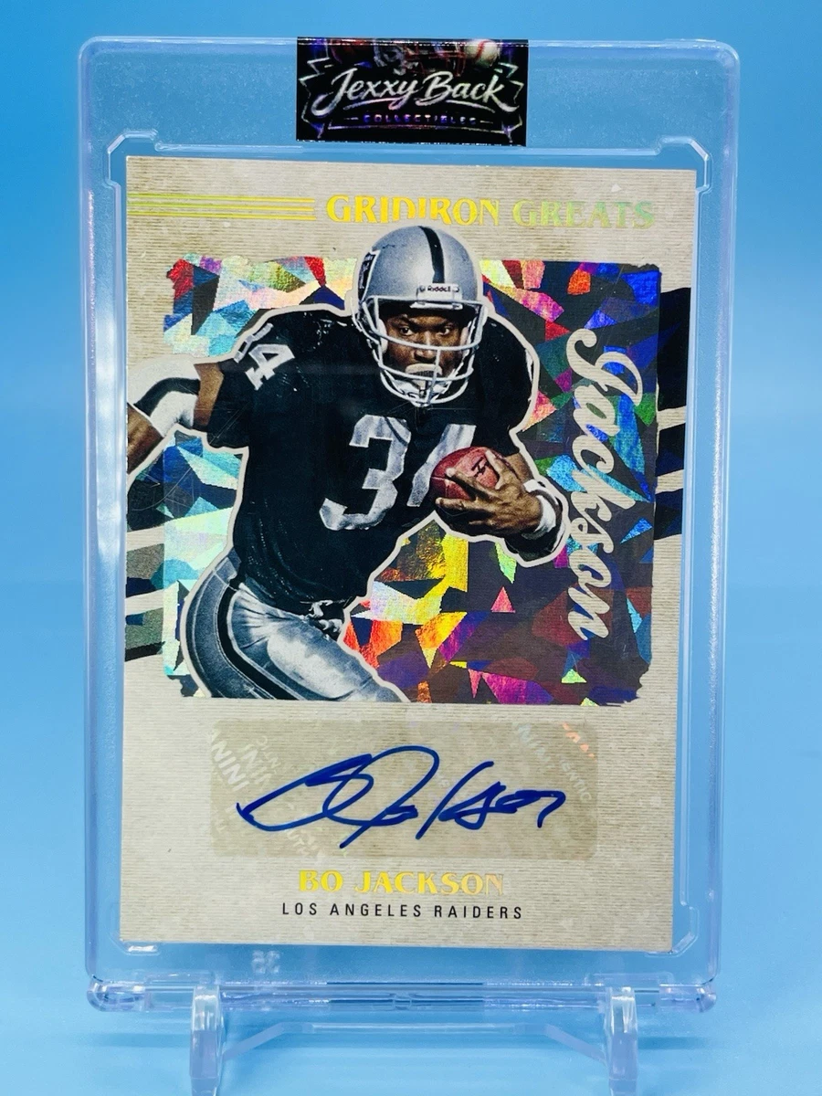 Panini Bo Jackson Los Angeles Raiders Football Sports Trading