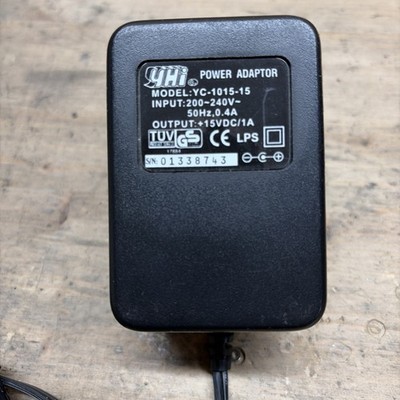 4Hi Power Adaptor 12V Power Supply Model YS-1015-15