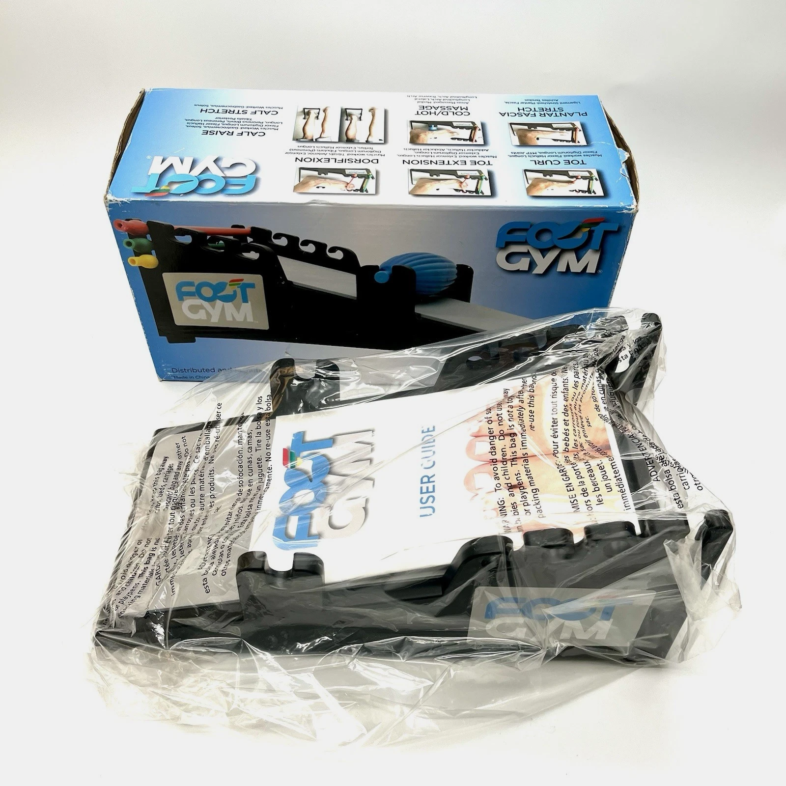 FootGym By OrthoSleeve Foot Exercise / Plantar Fascia / Ankle Therapy Device