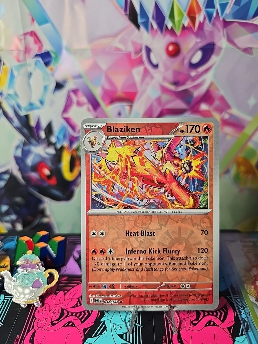 Blaziken 042/182 Sv10: Destined Rivals Reverse Holo | eBay