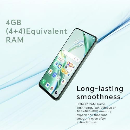 Honor 200 Smart 5G 256GB Smartphone in Schwarz Google Android entsperrt - Bild 7 von 7