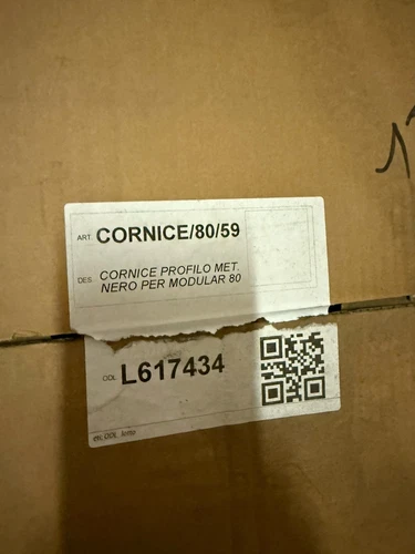 Jolly Mec BLACK FRAME FOR CONTOUR FINISH FOR MODULAR INSERT 80