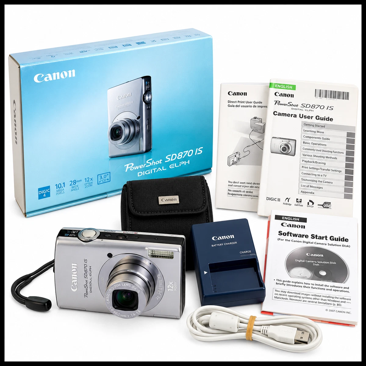 Canon PowerShot SD870 IS Digital Cameras for Sale | Shop New