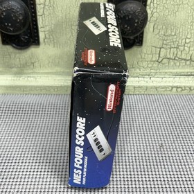 1990 NINTENDO NES FOUR SCORE FOUR PLAYER MODULE ACCESSORY Damaged Box