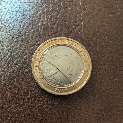 2016 First World War 2 Coin British Army Three Pals printing Error 2016-first-world-war-2-coin-british-army-three-pals-printing-error