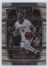 2021-22 Panini Select Concourse Silver Prizm Ziaire Williams #86 0b3