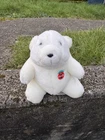 Vintage 1993 Coca Cola Polar Bear Plush | 7" Coke Teddy Bear Toy Stuffed Animal