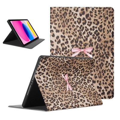 Cute Leopard Print Bow Tablet Case for iPad (A16) 11th Gene Case 11 Inch 2025...