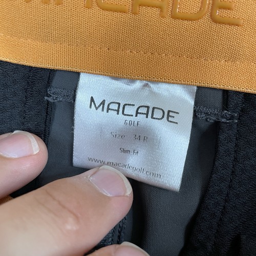 Macade Golf Pants Women 34 R (26x27) Slim Gray Tapered Zip Ankle Stretch Jogger - Picture 9 of 12