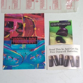 Nintendo Virtual Boy Console CIB  Lot with 9 Games and charging adapter.