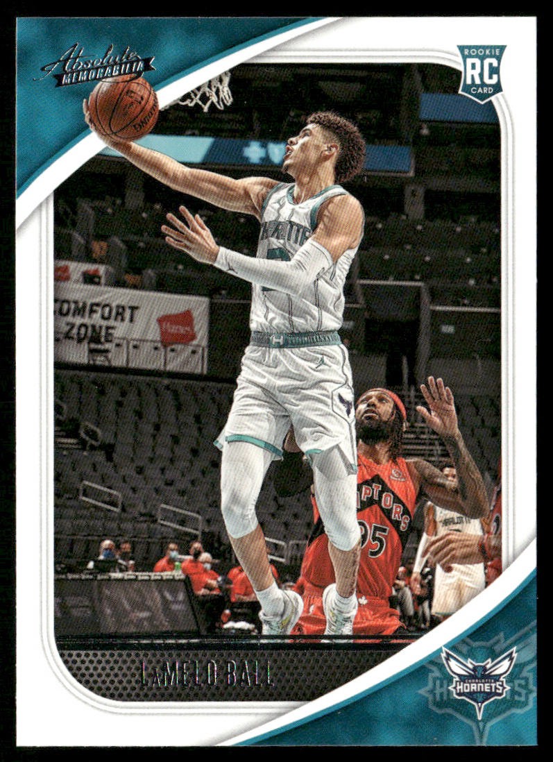 LaMelo Ball 2020-21 Panini Absolute Memorabilia #12 RC Charlotte Hornets