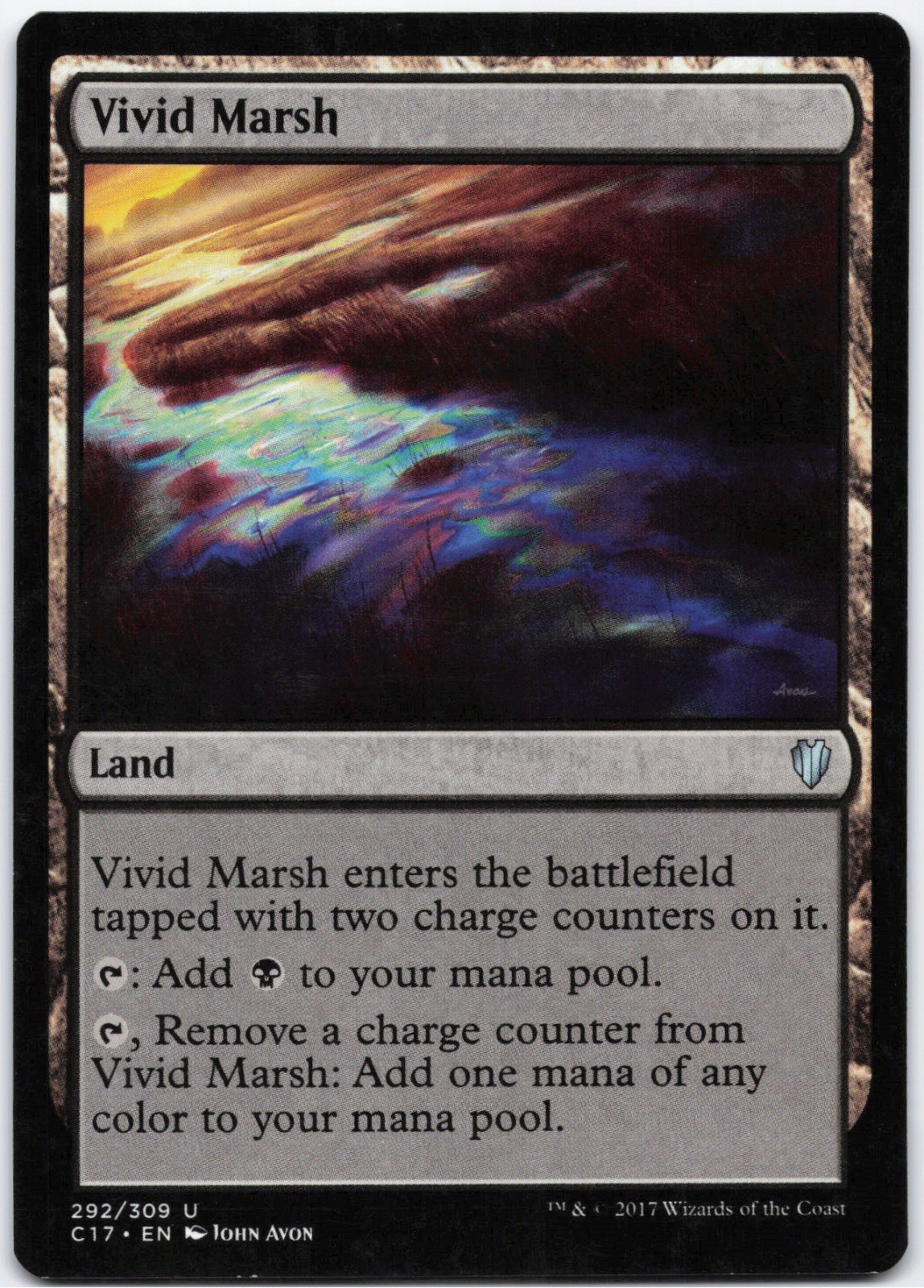 Vivid Marsh Normal U Commander 2017 292 LP