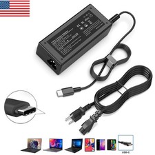 45W USB-C AC Adapter Laptop Charger for Lenovo IdeaPad Chromebook 15IJL6 15V
