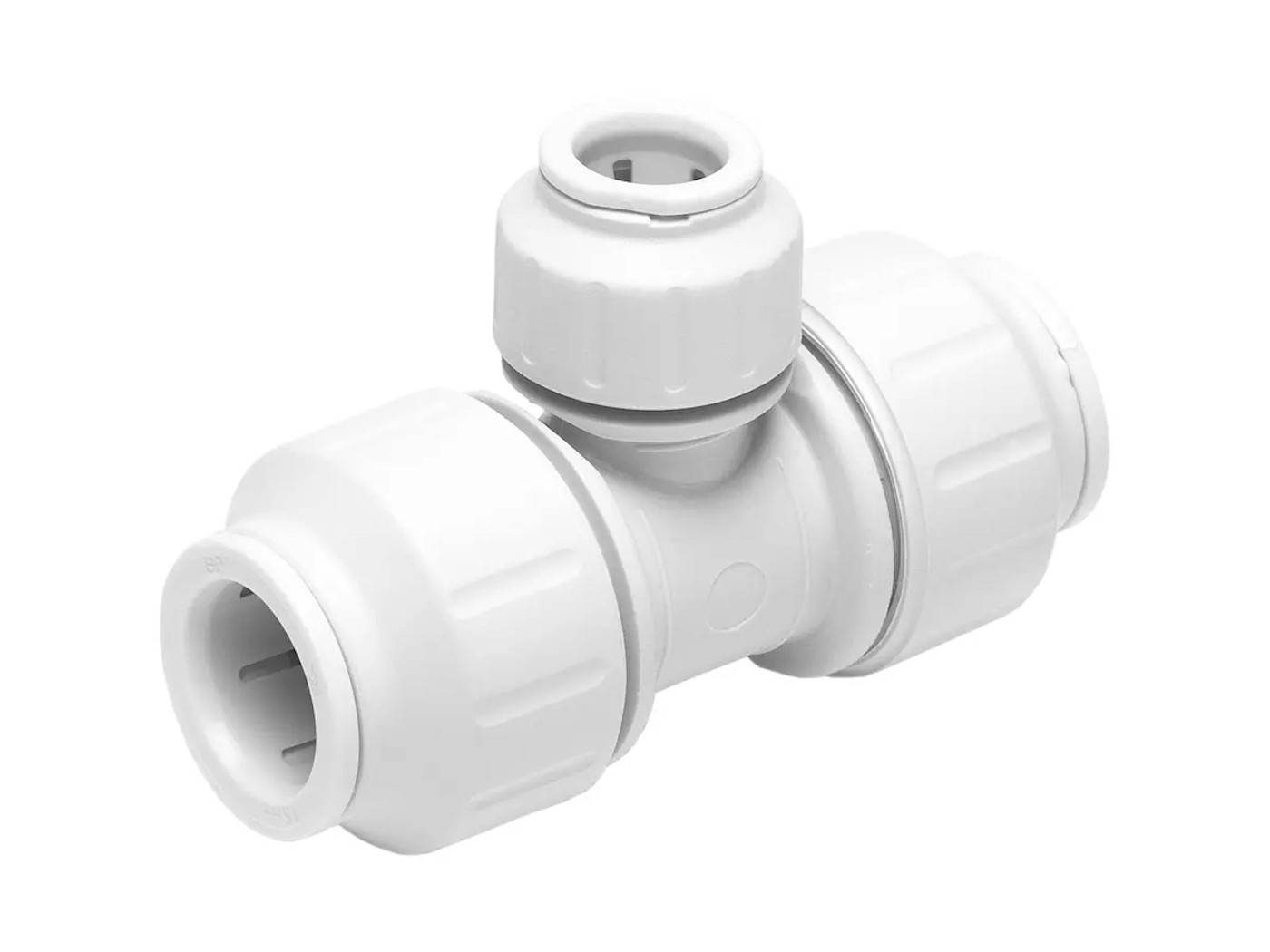 John Guest Speedfit Reducing Tee 15mm X 15mm X 10mm - PEM3015AWP