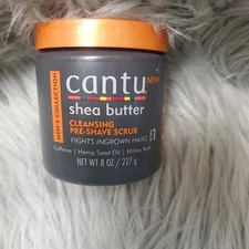 Cantu Shea Butter Cleansing Pre-Shave Scrub 8 oz