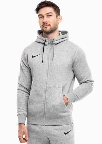 Mens Nike Gym Athletic Club Swoosh Hoodie Hooded Sweatshirt Full Zip New
