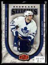 2006-07 Flair Showcase Stitches Carlo Colaiacovo Toronto Maple Leafs #SS-CA
