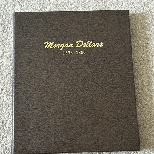 DANSCO COIN ALBUM #7178 MORGAN SILVER DOLLARS VOLUME 1 1878-1890