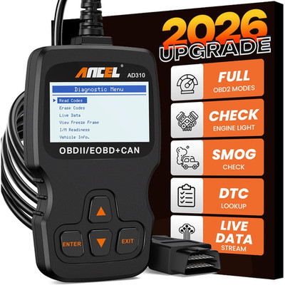 OBD2 Diagnosegerät AD310 Universal Auto Auslesegerät für Fahrzeuge ab 2000