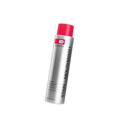iD Stain Whitening Mouthwash, Peroxide Rinse, Gunk Removing MouthwashbZ